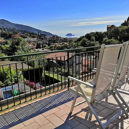 Bilocale Con Terrazza Vista Mare E Posto Auto 阿拉西奥